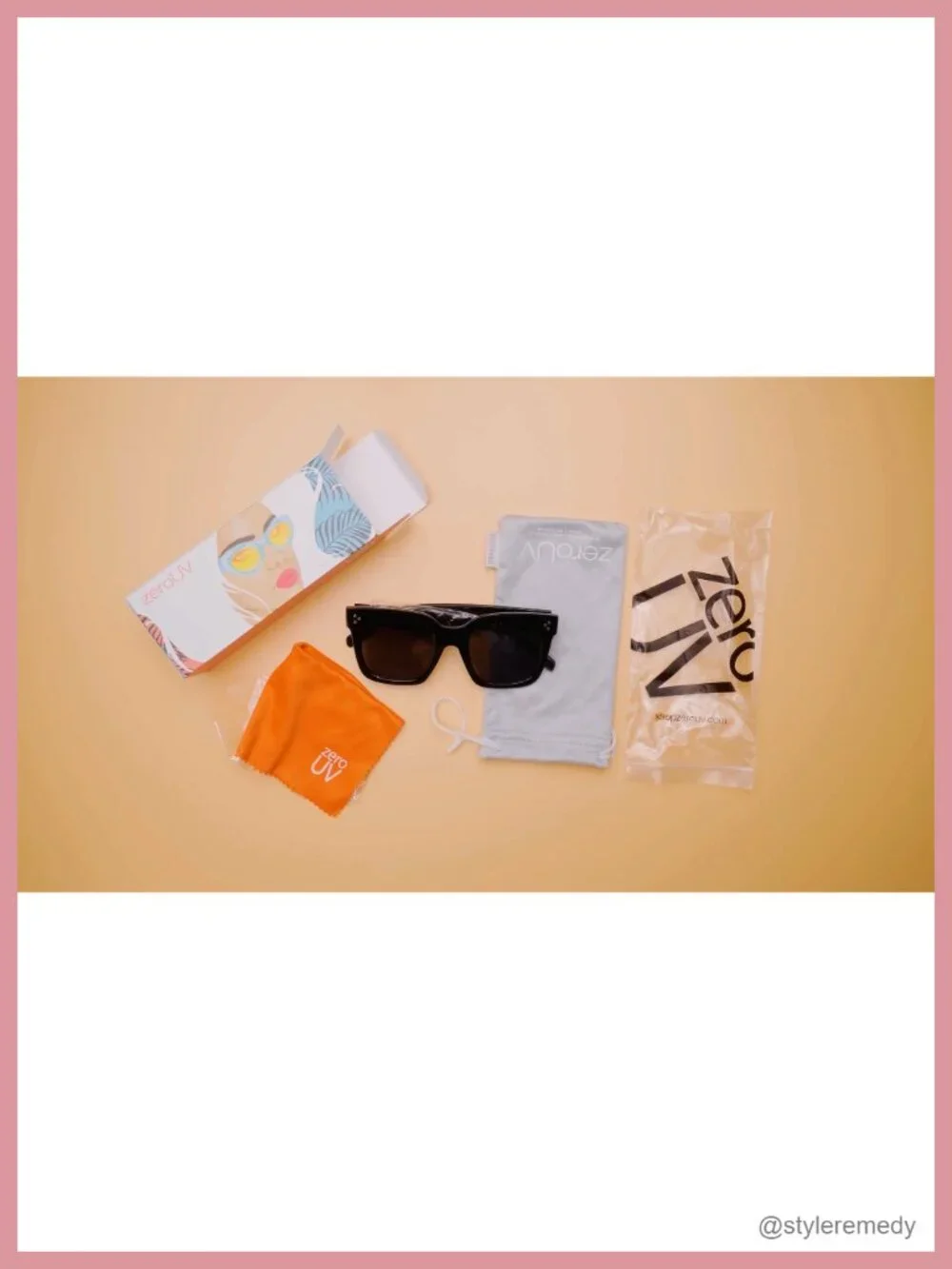Oversized Retro Square Sunglasses for Women 50mm UV400 Protection